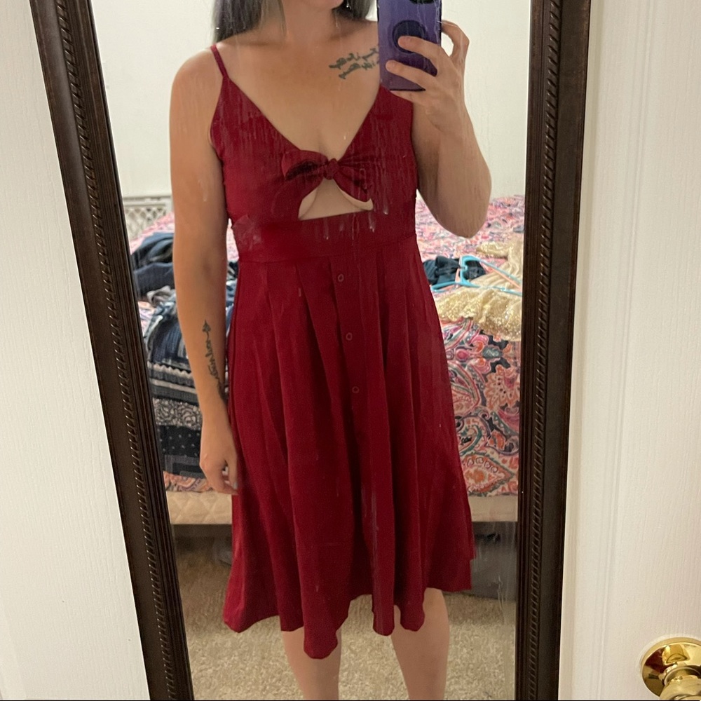 Front Tie dress